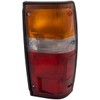 Compatible with 4RUNNER 84-89 Tail LAMP Passenger Side, Assembly, w/Black