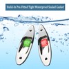 Besramtic Marine Navigation Lights Red and Green Bow Light LED