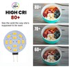 Edearkar 3W G4 LED Light Bulbs(8 Pack) Equivalent to 30W