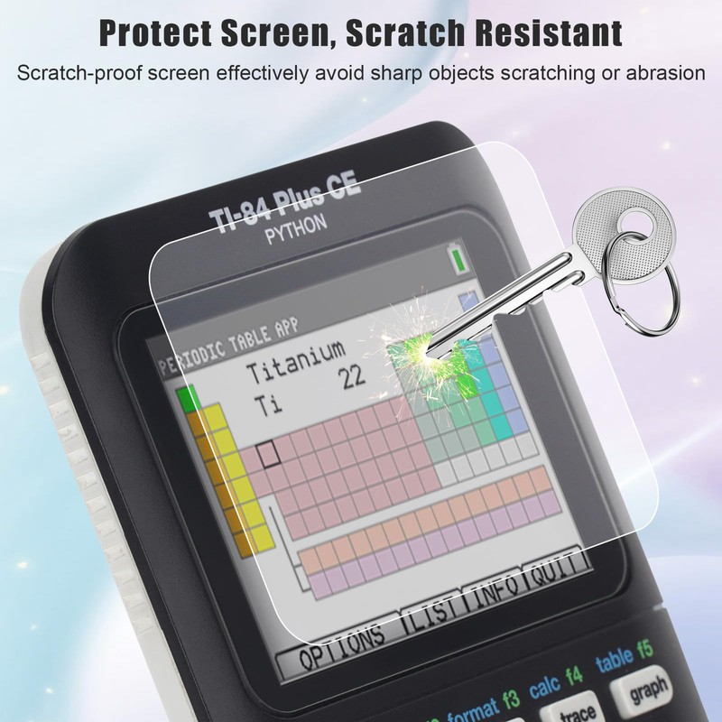 YouKnow PU Leather Protective Case for Texas Instruments TI-84 Plus