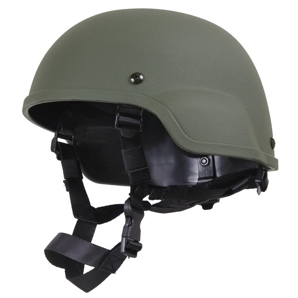 Rothco ABS Mich-2000 Replica Tactical Helmet, Olive Drab