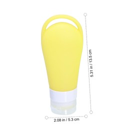 TOVINANNA Travel Lotion Dispensers Pcs Small Lotion Bottles Leakproof Sub Bottles for Shampoo Sunscreen