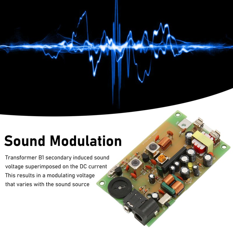 AM Radio Transmitter Board Short Wave Low Power Sound Amplification