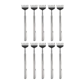 10 Uds Rascadores de Espalda, Mini Rascador de Espalda Plegable Portátil Extensible Rascador de Cuello Telescópico con Clip de Bolsillo para Aliviar la Picazón