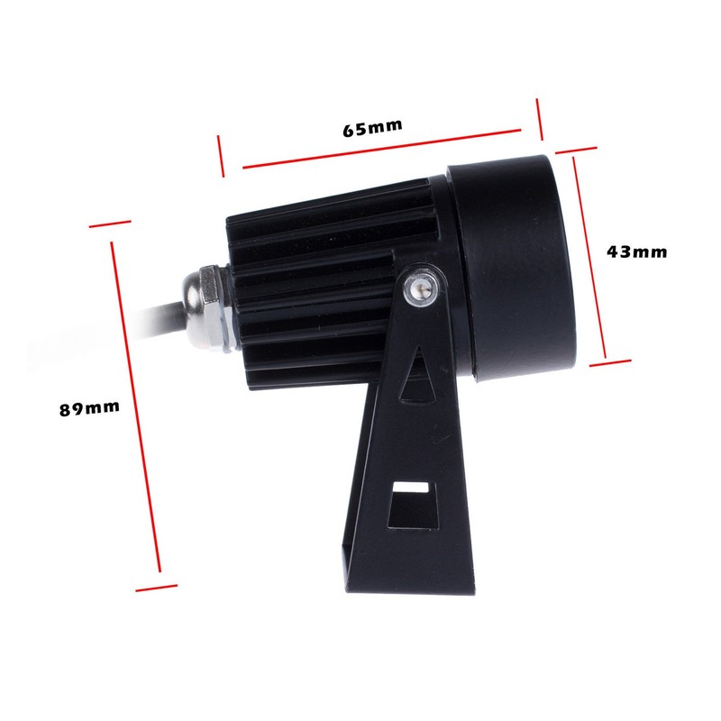 LemonBest® Outdoor LED Landscape Up Down Light Spotlight Low Voltage