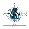 BIGFOOT Compass Vinyl Decal Sticker, Decals for off-road SUV -