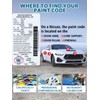 FIXEZPRO QAK Glacier White/White Touch Up Paint for Nissan, Exact