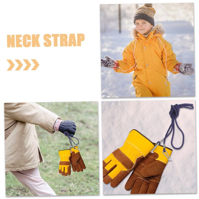 COHEALI Warm Winter Gloves Lost Rope Holders Mitten Clips Kids