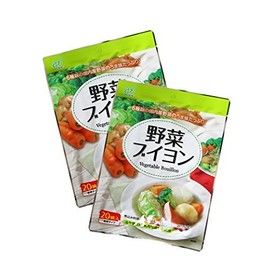 Heisei Vegetable Bouillon (No Chemical Seasoning) 40 Bags (20 Bags x 2)