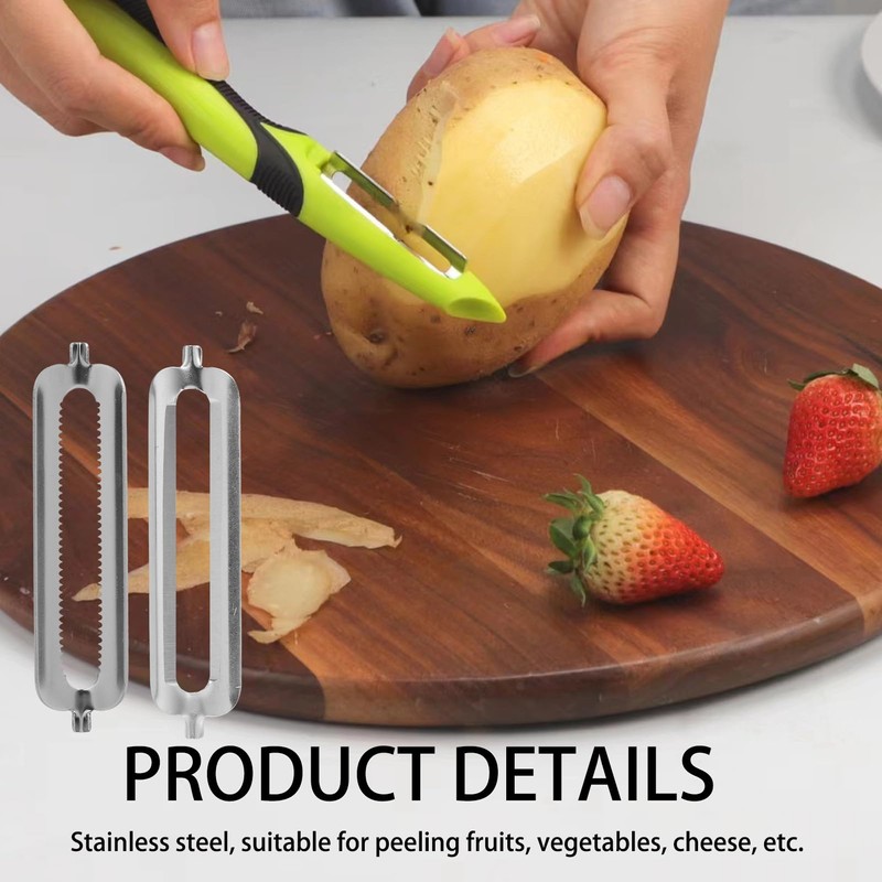 Pack of 12 Peeler Tupper, Replacement Blades for Peeler, Peeler