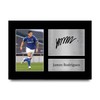 HWC Trading A4 James Rodriguez Everton Gifts Printed Signed Autograph