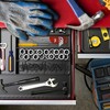 Simple Houseware Expandable Kitchen Drawer Flatware Organizer, Black – Adjustable