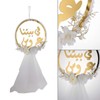 Graceful European Artificial Flower Wreath for Door Hanging for Various