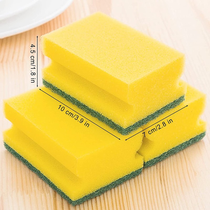 A1SONIC Heavy Duty Scrub Sponge-Dual Sided Dish Washing & Cleaning