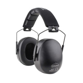 Titus 3 Series - 37 NRR Noise Reduction Hearing Protection & G26 Competition Z87.1 Safety Glasses Combos (Black, Smoke)
