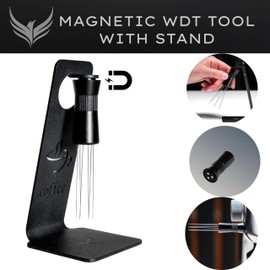 KNODOS WDT Tool Espresso Stirrer Distrubution Tool Adjustable Coffee Needle Distributor 0.25mm & 0.4mm / Premium Espresso Machine Accessories for Puck Prep (Model A)