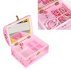 Musical Jewelry Box Large Space Mirror Design Music Jewelry Organizer