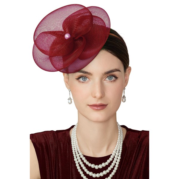 BABEYOND Fascinators Hats for Women - Tea Party Kentucky Hat
