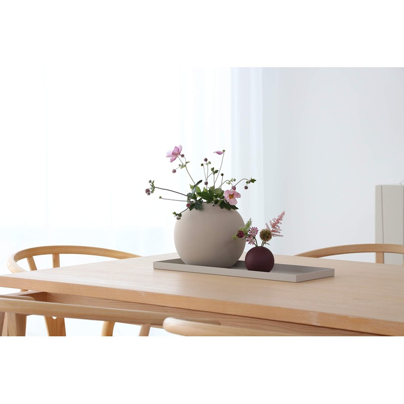 Cooee Design Tray Stainless Steel Sand L 32 W 10