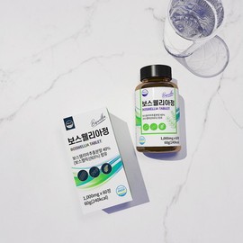 [Wellys] Premium Boswellia Tablets 1,000mgx60 tablets, 2 units, 4-month supply, parents’ health food / [웰리즈] 프리미엄 보스웰리아정 1,000mgx60정 2개 4개월분 부모님 건강식품