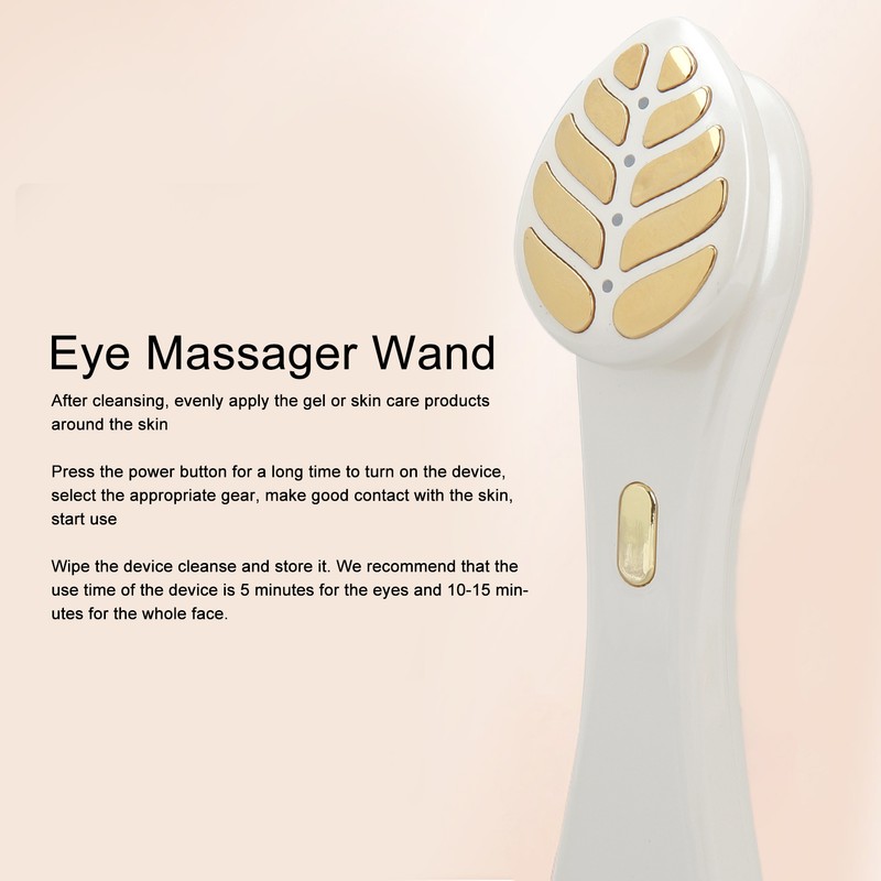 Eye Massage Wand Vibration Heaing Reduce Swelling Relive Fatigue Handheld