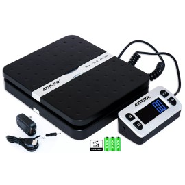 Accuteck ShipPro W-8580 110lbs x 0.1 oz Black Digital shipping postal scale