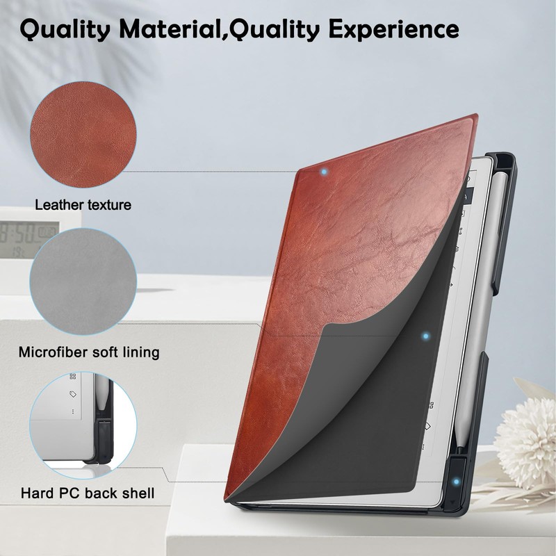Aippdo Case for Remarkable Paper Pro Move 7.3 inch 2025,Hard