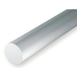 Evergreen Styrene Rod 0.64mm Dia (0.025")