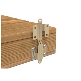 Playstar SINGLE Standard Dock Connector Clip for Roll in or Stationary Wood Frame Docks