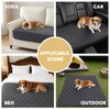 H.VERSAILTEX Couch Cover Chenille Pet Fuzzy Sofa Covers for 2