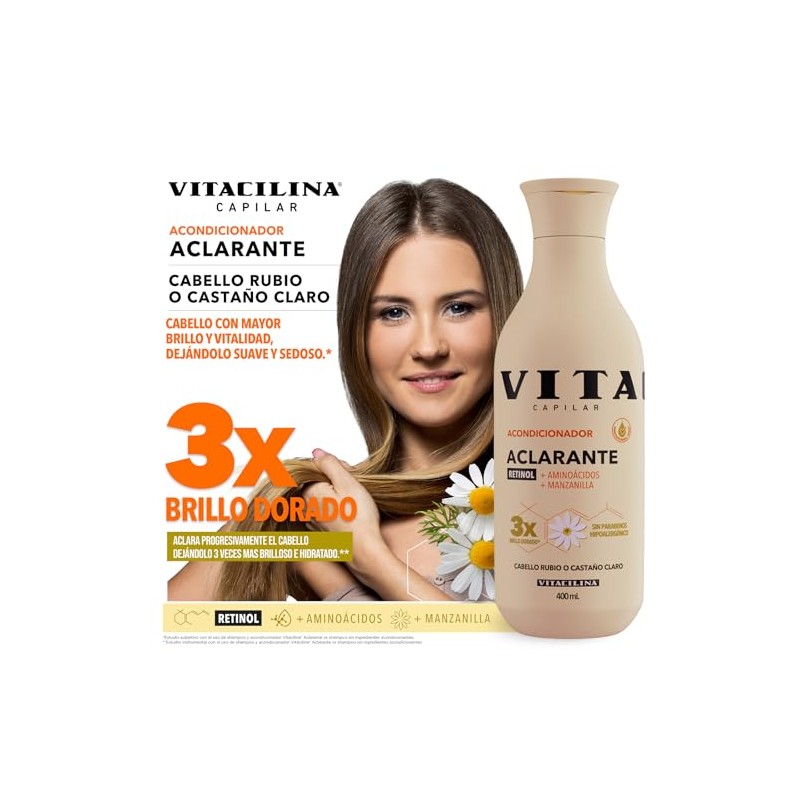 ACONDICIONADOR ACLARANTE 400mL