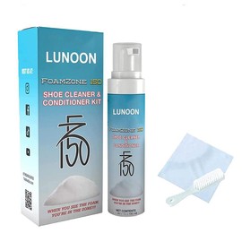 100ml Foamzone 150 Shoe Cleaner, Foamzone 150 Shoe Cleaner Kit, A Set Of Portable Cleaning Tools For Shoes Household cleaning Bedroom Footwear - Colour: CHINA, Scent Type: as show