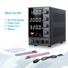 DC Power Supply 0-160V 0-2A, Bench Power Supply with Encoder