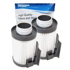 HQRP 2-Pack Washable Filter Compatible with Eureka Optima 431 437 431BX 431F 437AZ 431DX 433A 431A 431AX 431AXZ 431B 433B 433BE 433BET 437AXZ Lightweight Vacuums