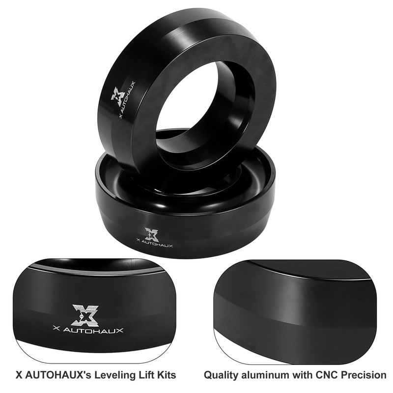 X AUTOHAUX 2.5 Inch Front Suspension Spring Strut Spacer Leveling