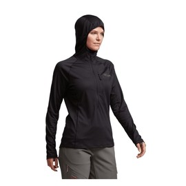 SITKA Gear Womens Core Lightweight Baselayer Hoody - Sitka Black, Small