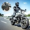 Alicer Motorcycle Watch Waterproof, Handlebar Mount Bicycle Clock, Universal Luminous