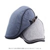 Laquest Thin Hunting Cap, Spring/Summer, Bird-hat, Men's/Women's, gray