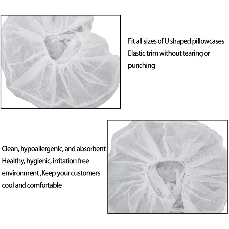 50Pcs Disposable Face Cradle Covers Non Woven Pillowcase for U