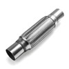 8" x 2" Stainless Steel Flex Pipe Exhaust,Double Braided Exhaust