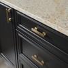 FRANKLIN BRASS Tiered Foot (10-Pack) Cabinet Handles 3" Hole Center