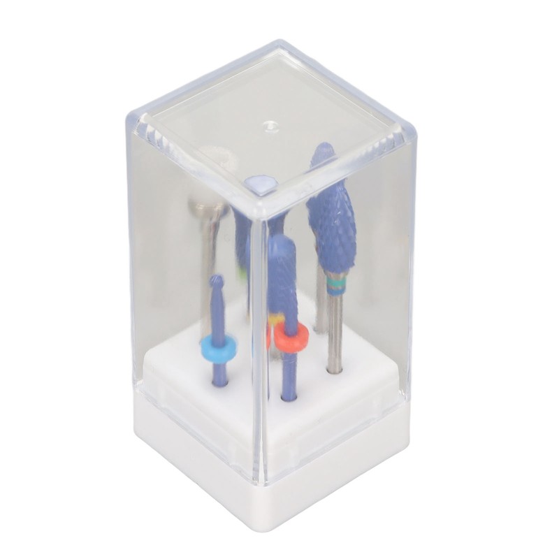 7pcs Nail Drill Bit Home Salon Portable Ceramic Cuticle Remover