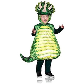 UNDERWRAPS Toddler's Dinosaur Triceratops Printed Belly Babies Costume