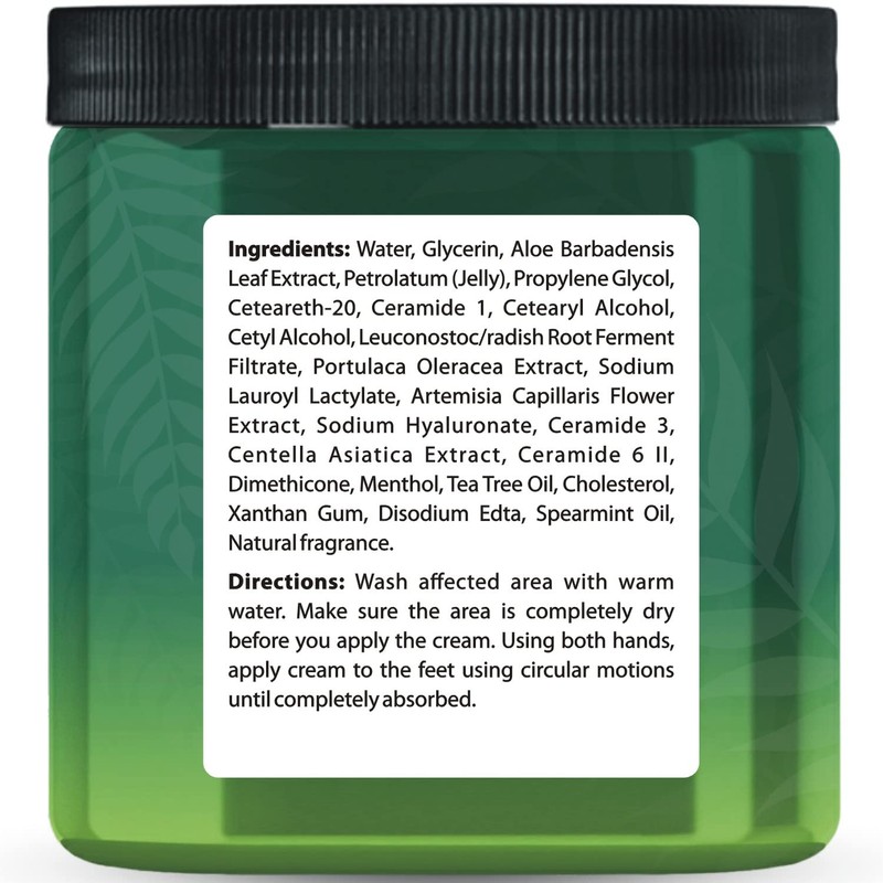 First Botanicals Athlete's Foot Cream with Tea Tree Oil Aloe