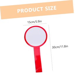 BESPORTBLE 4pcs Portable Dry Erase Scoreboards Handheld Blank Whiteboard for Teachers and Students Mini Scoring Boards for Games and Auctions Easy Writing and Erasing Random Color