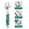 Monkey Wrench, Wide Adjustable Wrench, Multi-functional Spanner, 9.8 inches (250