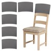 YUEKUNTJ 6Pcs Chair Back Covers, Dustproof Backrest Slipcover, 28×48cm Elastic