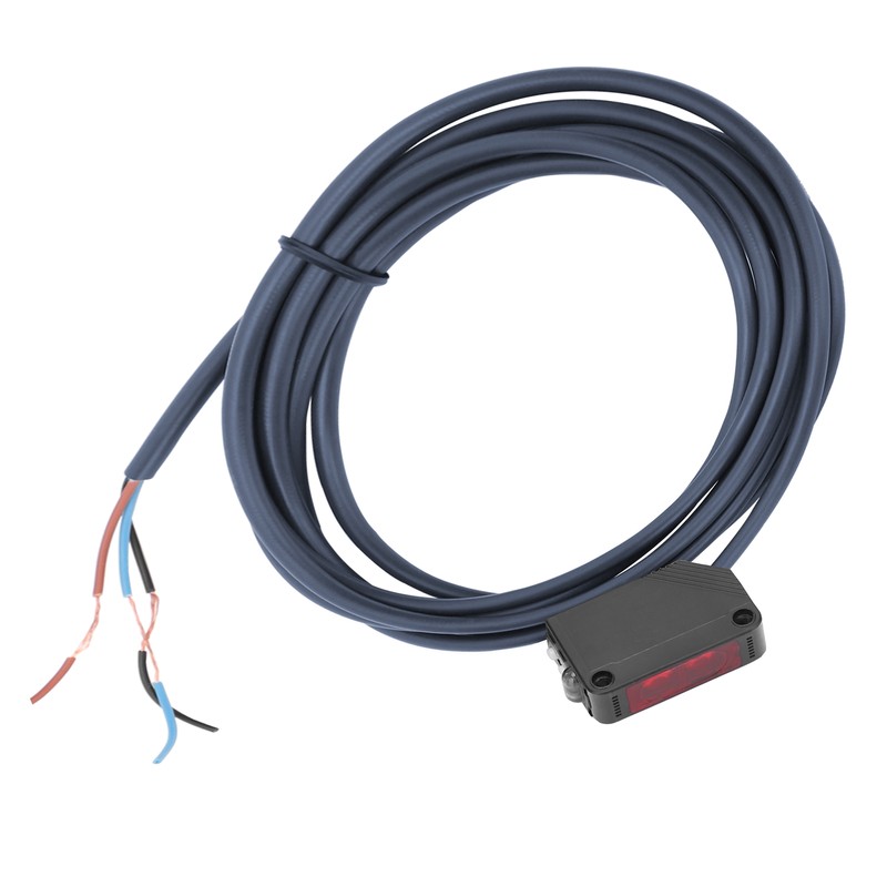 BERM Infrared Photoelectric Switch Square ThroughBeam Sensors with Cable DC