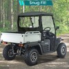 QYMOTO Hisun 400 UTV Rear Windshield,Windbreak Soft Cab Enclosure for
