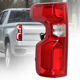 SHINESELL LED Tail Light Fit for 2019-2023 Chevy Silverado 1500 for 2020-2023 Silverado 2500HD 3500HD,Taillights Brake Lamp Rear Light Replacement Left Driver Side GM2800311